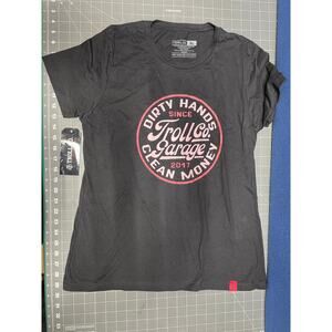 Troll‎ Co.- Dirty Hands Clean Money Garage Tee Shirt - Youth Size XL - NWT